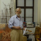 Ulrich Gansert im Atelier 1