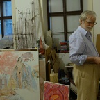 Ulrich Gansert im Atelier 4