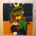 Dusko Jovic, Metamorphose 3, 90x90 cm